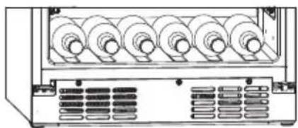 HISENSE RW3N122GSLF - Colocación de las Botellas - 3