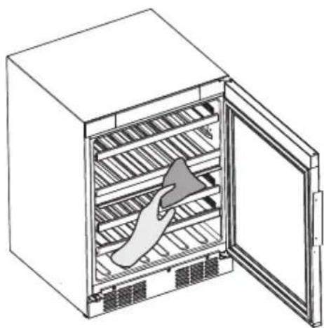 HISENSE RW3N122GSLF - Nettoyage du refroidisseur à vin - 1