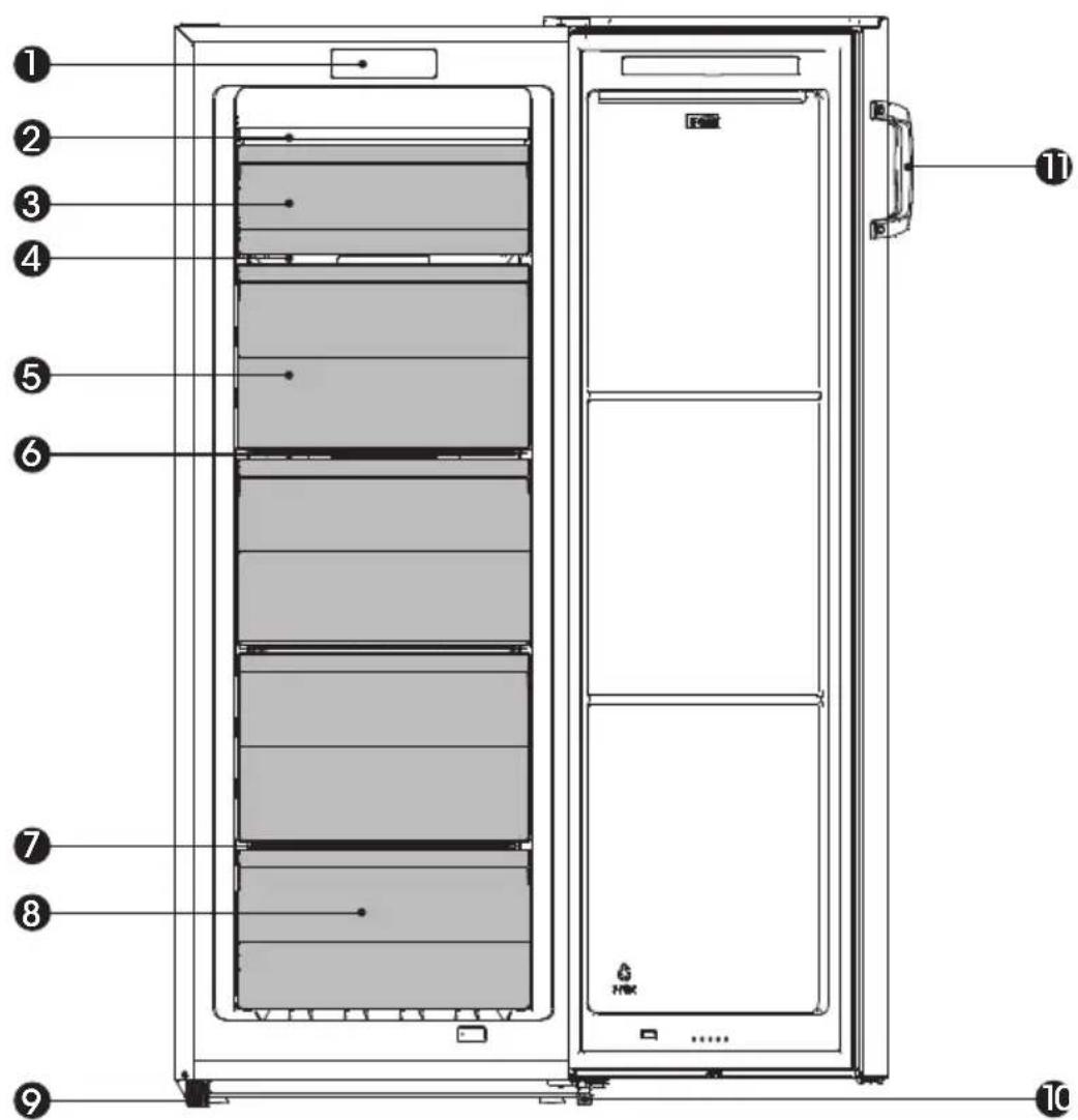 HISENSE FT184D4AWYE - Descrizione dell'apparecchio - 1