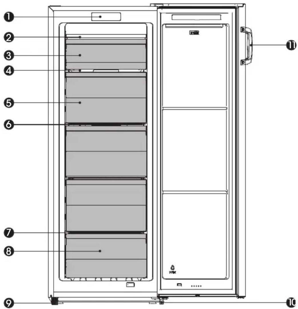 HISENSE FT184D4AWYE - Beschrijving van het apparaat - 1
