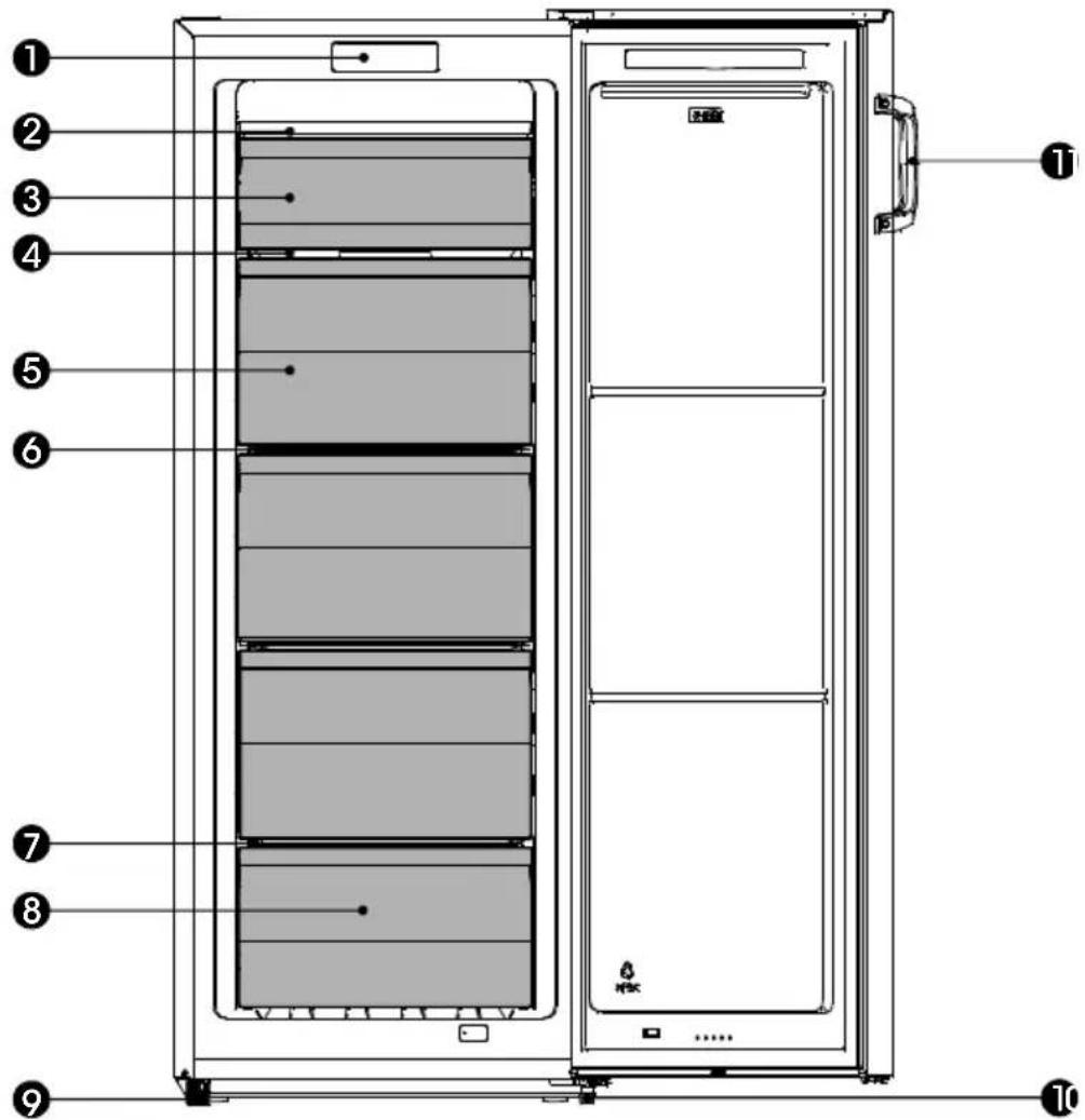 HISENSE FT184D4AWYE - Description of the appliance - 1
