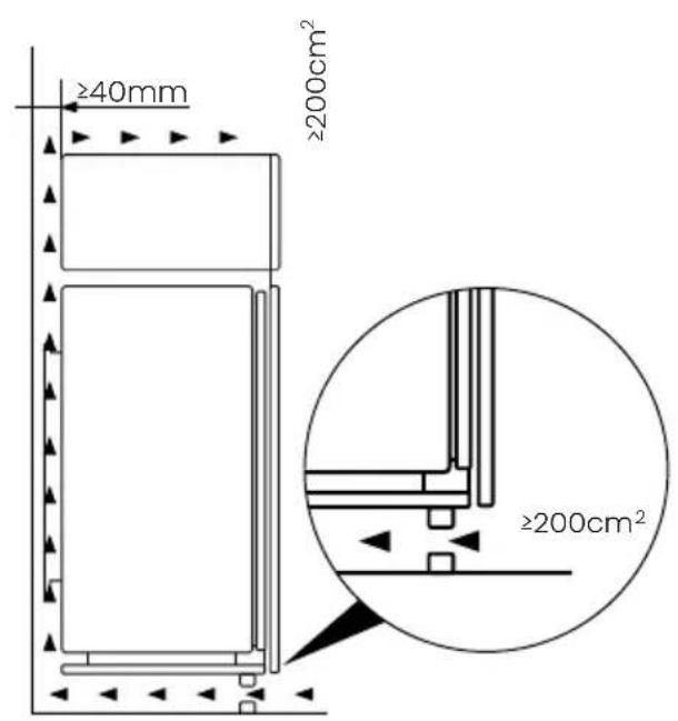 HISENSE RL3B303SAWE - Integrierter Kühlschrank - 2
