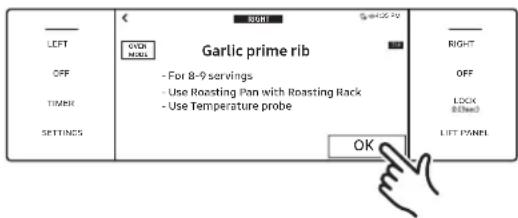Dacor DOP36C86DLM - Using Chef Mode - 3