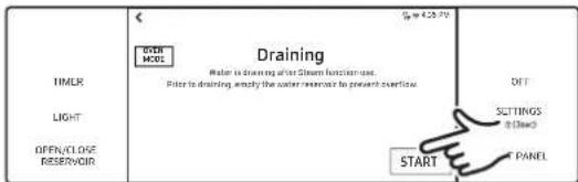 Dacor DOP36C86DLM - Draining - 2