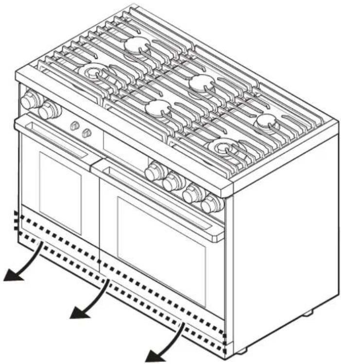 Dacor DOP36C86DLM - Acerca del conducto de ventilación del horno - 1