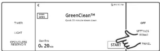 Dacor DOP36C86DLM - Running a GreenClean™ Cycle - 2