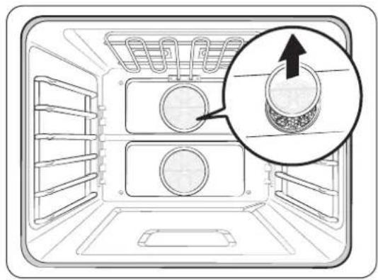 Dacor DOP36C86DLM - Retrait/Réinstallation du filtre à convection - 1