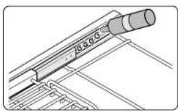 Dacor DOP36T86GLS - Para aplicar el lubricante de grafito - 1