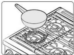 Dacor DOP36T86GLS - Aro para wok - 1