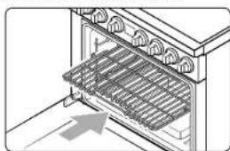 Dacor DOP36T86GLS - Insérer et retirer une grille du four - 1