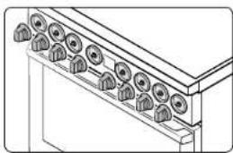 Dacor DOP36T86GLS - Burner controls - 1