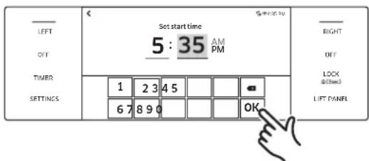 Dacor DOP48C86DLM - Uso del modo Delay Start (Inicio retardado) - 3