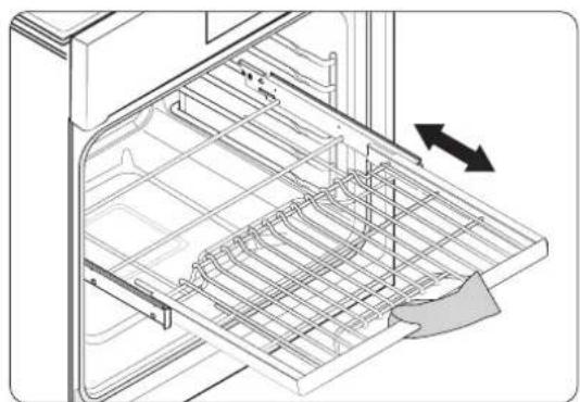 Dacor DOP48C86DLM - Using the Gliding Rack - 2