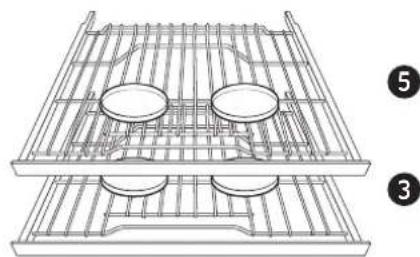 Dacor DOP48C86DLM - Utilisation des grilles du four - 3