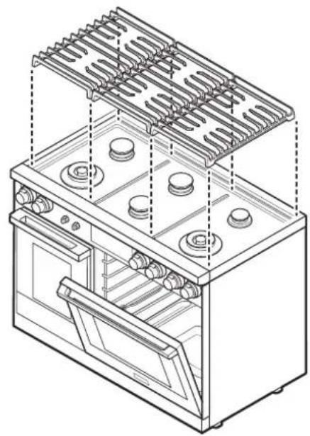 Dacor DOP48C96DLM - About the Grates - 2