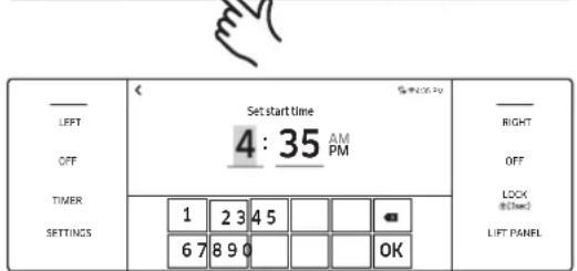 Dacor DOP48C96DLM - Using Delay Start - 2