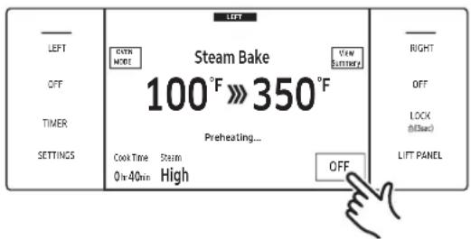 Dacor DOP48C96DLM - Using the Steam Oven - 4