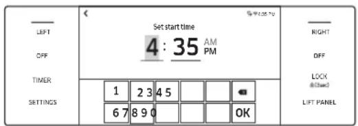 Dacor DOP48C96DLM - Uso del modo Delay Start (Inicio retardado) - 2