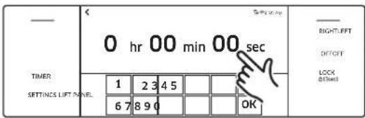 Dacor DOP48C96DLM - How to Set the Timer - 3