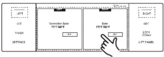 Dacor DOP48C96DLM - Adjusting the Temperature While Cooking - 1