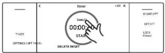 Dacor DOP48C96DLM - Changing the Timer Name - 1