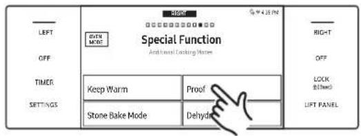Dacor DOP48C96DLM - Using the Special Functions - 2
