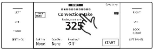 Dacor DOP48C96DLM - Setting the Cooking Mode - 2