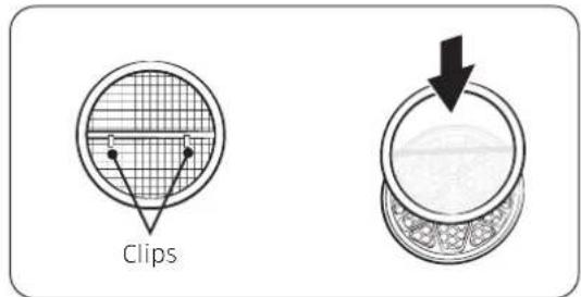 Dacor DOP48C96DLM - Cleaning the filter - 1