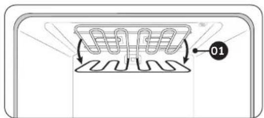 Dacor DOP48C96DLM - Changement de I'eclairage du four - 2