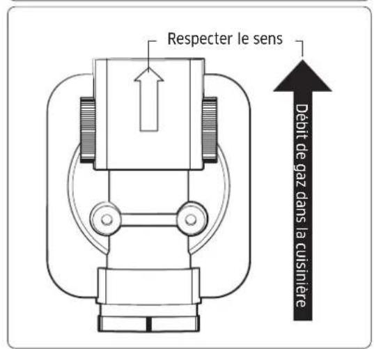 Dacor DTT36T960GM - Raccordement du connecteur flexible - 2