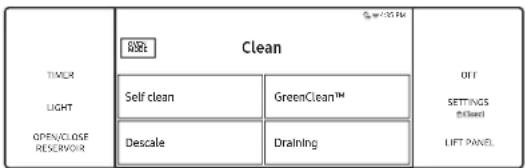 Dacor DOP36C86DLS - Ejecución de un ciclo GreenClean™ - 1