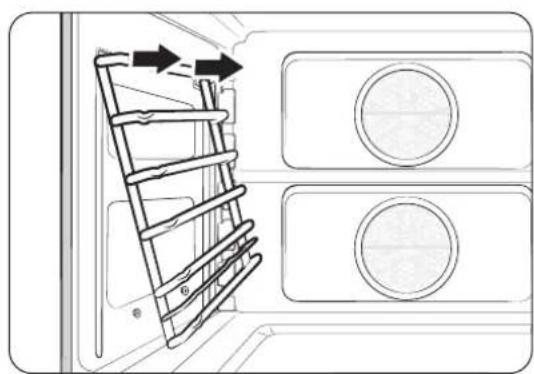 Dacor DOP36C86DLS - Removing/Re-installing the Rack Supports - 3