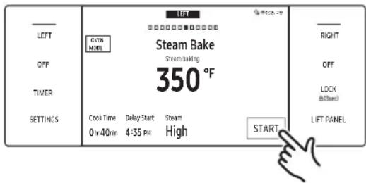 Dacor DOP36C86DLS - Uso del horno de vapor - 4