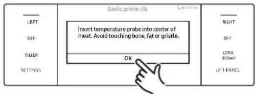 Dacor DOP36C86DLS - Cooking Tips in Chef Mode - 2