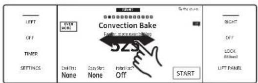 Dacor DOP36C86DLS - Setting the Cooking Mode - 1