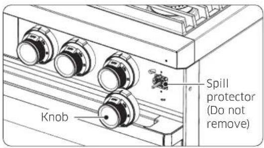 Dacor DOP36C86DLS - Cleaning the Control Knobs - 1