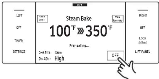 Dacor DOP36C86DLS - Using the Steam Oven - 4