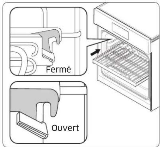Dacor DOP36C86DLS - Utilisation de la grille coulissante - 3