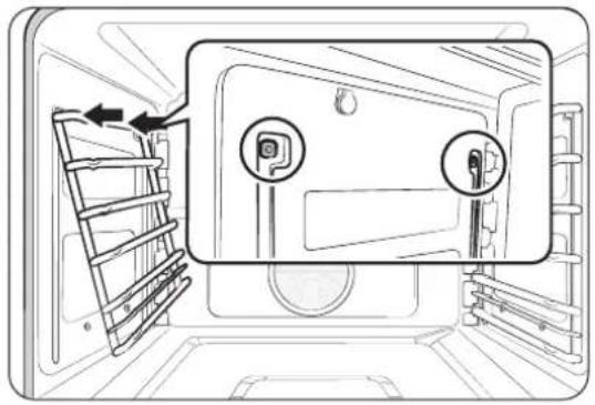 Dacor DOP36C86DLS - Removing/Re-installing the Rack Supports - 4