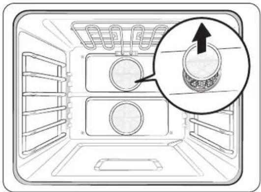 Dacor DOP36C86DLS - Removing / Re-installing the Convection Filter - 1