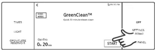 Dacor DOP36C86DLS - Running a GreenClean™ Cycle - 3