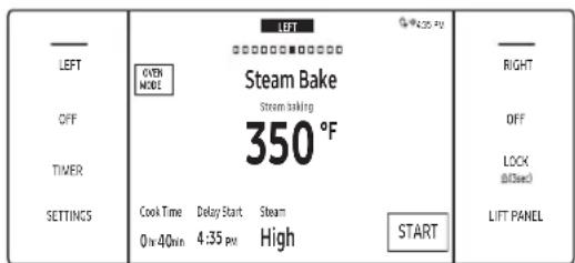 Dacor DOP36C86DLS - Uso del horno de vapor - 3