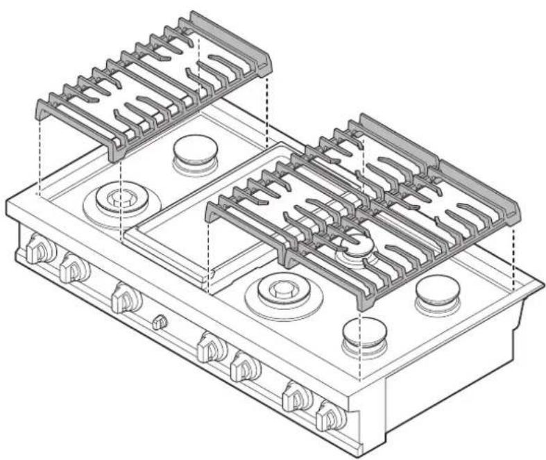 Dacor DTT48T963GM - NOTE - 1