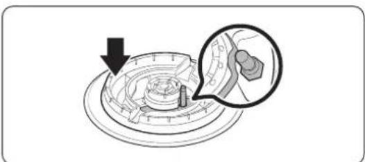 Dacor DTT48T963GM - Burner head and cap replacement - 2
