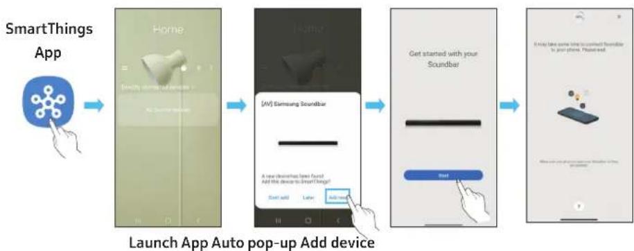 SAMSUNG HW-S700D - The initial connection - 1