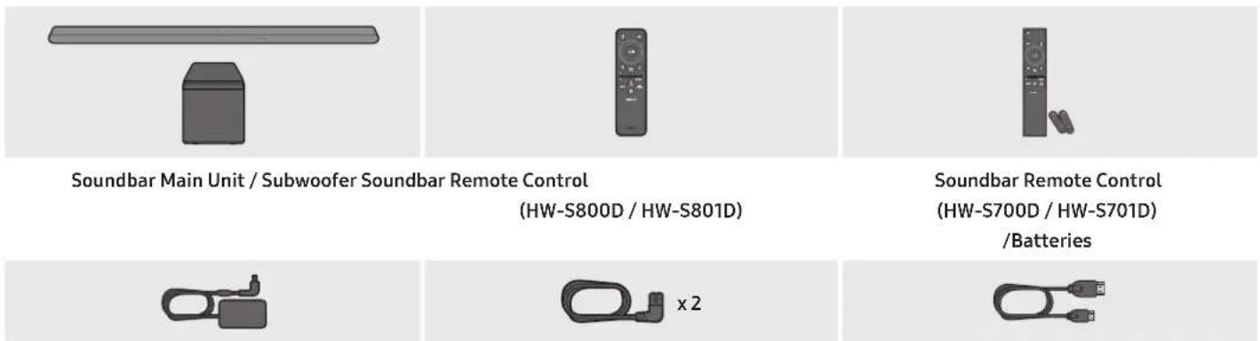 SAMSUNG HW-S700D - CHECKING THE COMPONENTS - 1