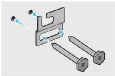 SAMSUNG HW-S700D - Bracket-Wall Mount Screw Anchor - 4