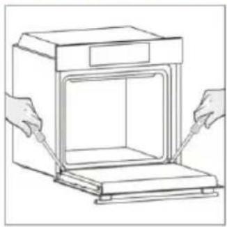 HAIER H6 ID2P3T1HTB - EXTERIOR DEL HORNO: retirada y limpieza de la puerta de cristal - 1