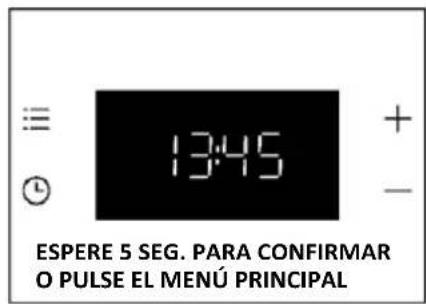 HAIER H6 ID2P3T1HTB - CONFIGURACIÓN DEL RELOJ - 3