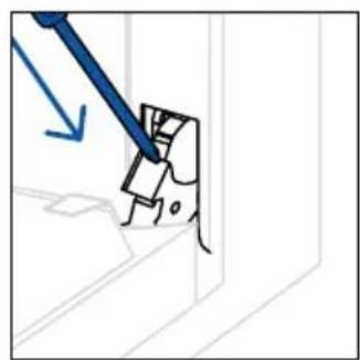 HAIER H6 ID2P3T1HTB - OUTSIDE THE OVEN: removal and cleaning the glass door - 10